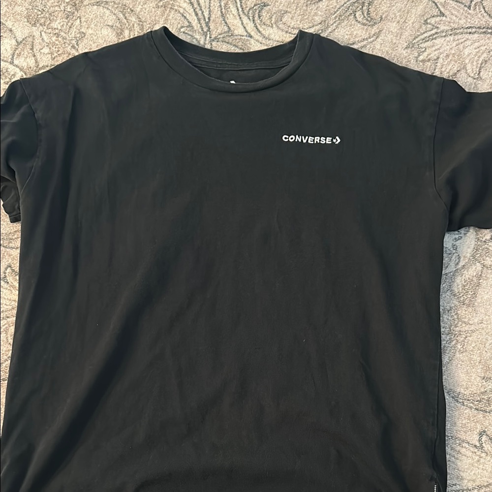 Converse Black Short Sleeve Tee